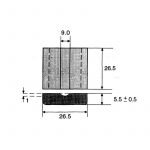 Supporto ceramico per saldatura CB4090 - immagine 2