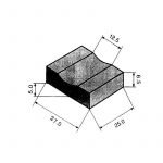 Supporto ceramico per saldatura CB4125 - immagine 2