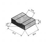 Supporto ceramico per saldatura CB4145 - immagine 2