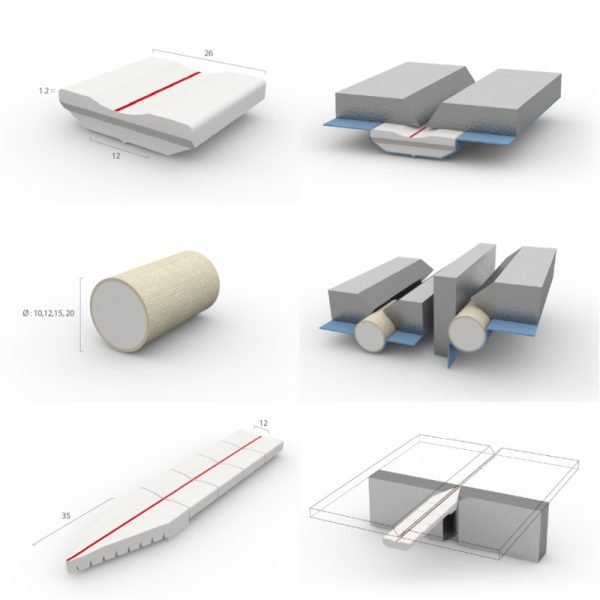 supporti ceramici CBM-80